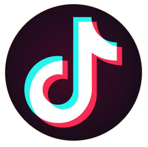 tik tok logo circle